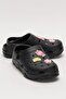 Non-Slip Sole Sea Beach Pool Children's Slippers Black - 2