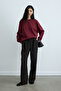 Cherry Dune Oversize Cuffed T-Shirt