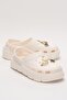 High Sole Stone Comfort Women's Sandals Cream - 2