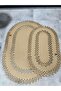 Jute 2-Piece Mat, Bathroom Mat, Door Mat, Balcony Mat, Mat Set - 2