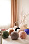 Plush Ball Pillow Round Pillow Ball Cushion Round Throw Pillow - 4
