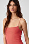 Rions Women's Hanging Neck Regular Short Dusty Rose Dress - 4