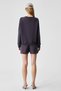 Flux Women's Relaxed 100% Organic Cotton Wide Leg Short Purple Shorts - 8