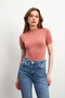 Women's Black Dusty Rose 2 Pack Short Sleeve Blouse - 6