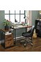 VASAGLE Modern Computer Desk, Industrial Laptop PC Table for Home Office - Rustic Brown and Black - 7