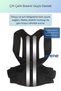 Upright Posture Corset Back Corset Upright Stand Corset Humpback Corset Steel Underwire Corset Black Model 3 - 7