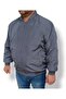 Dominant Collar, Sleeve and Waist Part Elasticized Large Size Seasonal Father's Coat - 2
