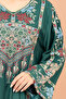 Exquisite Embroidered Jalabiya with Delicate Details - 2