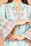 Crystal-Embellished Embroidered Jalabiya - 2