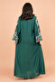 Exquisite Embroidered Jalabiya with Delicate Details - 4