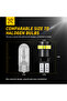 T10 6000K White AUXITO 10Pcs W5W LED T10 LED Canbus Light Bulbs Car Parking Position Clearance Light - 6