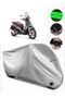 Piaggio Beverly 500 Compatible Motorcycle Tarpaulin Premium (Lock Compatible)-Gray