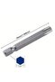 مجموعة من 12 قطعة من رؤوس مفكات Torx ذات الثقوب السداسية مقاس 50 مم و1/4 بوصة - تتضمن T5-T40! - 4