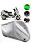 Piaggio X8 400 Ie Compatible Motorcycle Tarpaulin Premium (Lock Compatible)-Gray