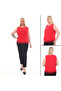 16879 Sleeveless Jesika Blouse with Neck and Skirt Tulle (R) (D101) - 4
