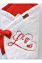 Winter Baby Blanket & Swaddle - Heart Pattern Embroidered Hospital Release Newborn - Special for New Year - 5