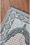Patterned Fringed Gift Bundle Taffeta Gray Prayer Rug - 6