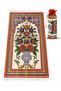 Silk Textured Prayer Rug with Carrying Bag Ipk08
