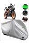 Ktm 200 Rc Rear Bag Compatible Motorcycle Tarpaulin Premium (Lock Compatible)-Gray