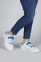 30110 Blue - White Velcro Boys' Sneakers Casual Sneakers - 3