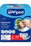 Adult Waist Banded L Large Large Size Patient Diapers 126 Pieces - 2