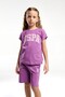 U.S. Polo Assn Girl's Uspa Patterned, Bermuda Set