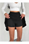 WOMEN'S KNEEGARTER SKIRT WITH BUFFET-STYLE FLARED HEM AND BUFFET-STYLE SKIRT