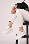 27783 White Women's Sneaker Casual Sneakers - 2