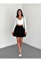 WOMEN'S KNEEGARTER SKIRT WITH BUFFET-STYLE FLARED HEM AND BUFFET-STYLE SKIRT - 7