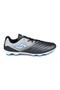 28224 Black - White Grass - Astroturf Football Shoes
