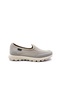 Krakers Anatomical Sole Laceless Women's Beige Color Textile Casual Shoes