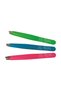 Solingen Cosmetic Tweezer Stainless Steel Colored Straight 728 -  Handy With Good Grip, Blue - 3