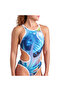 One Print Swimsuit Tech Back Women Black Swimwear 008835150 - 5