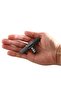 Metal Button Single Screw Drawer Kitchen Furniture Cabinet Wardrobe Handle Handle Handles Smoked - 3