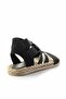 Women's Black Sandals K05682020215 - 4