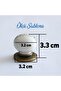 Porcelain Handle Floral Button Furniture Kitchen Cabinet Drawer Cupboard Handles Cover Handle Handle - 3