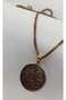 Copper Processing 6 Character Om Mantra Special Design Copper Pendant - 2