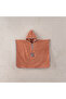 Melodica Baby Poncho 100% Organic Cotton Embroidered Salmon 2-5 Years