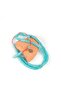 Kadim Katalin Old American Istaka Capsule Cut 3.5X8.5Mm Prayer Beads - Turquoise - 5
