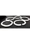 Bathroom Curtain Shower Curtain Ring Hook 20Pcs Shower Cabin Curtain Hanger Pink - 3