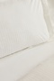 Uniq White King Size 100% Cotton Satin Duvet Cover - 3