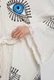 Muslin Kimono 100% Cotton Eye Printed Patterned Bathrobe Kaftan Dressing Gown - 4