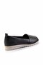 Matte Black Genuine Leather Women's Espadrille K01582664003 - 4