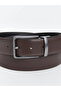 Nevavm Double-Sided Leather-Look Men's Belt with Difference in Color - 6