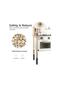 Pretend Kitchen Playset, Wooden Kitchen Playset with Accessories - 8