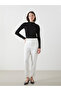 Nevavm Women's Textured High Neck Bodysuit with a Difference - 2