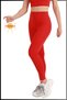 Women's Tights High Waist Recovery Full Length Lycra Sports & Outdoor Red102101