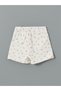 LCW Kids Elastic Waist Floral Girl's Shorts Skirt - 2