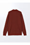 Esvab • Modern & Distinctive Devrik Roba Collar Long Sleeve Men's Knitwear Sweater - 7