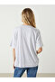 Lcw Vision Chicago Printed Oversize Women's T-Shirt - 4